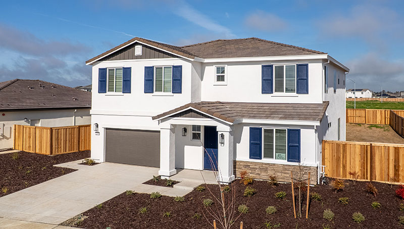 New two-story home at Liberty Ranch